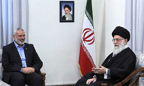 Líder de Hamas agradece a Irán su apoyo a los palestinos Líder de Hamas agradece a Irán su apoyo a los palestinos